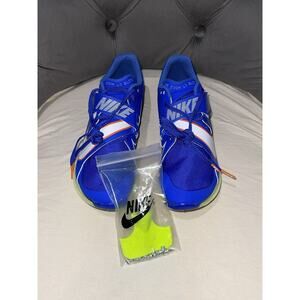 New Men’s 5 Nike Air Zoom LJ Elite Long Jump Track Spikes Racer Blue CT0079-400